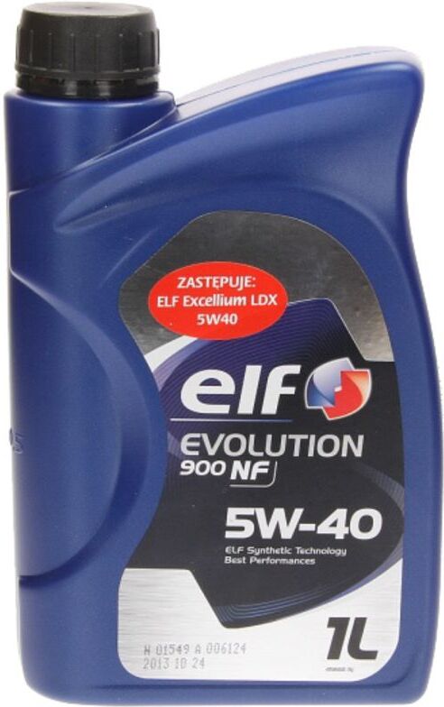 Motoröl ELF Evolution 900 NF 5W40 1L
