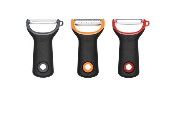 Schäler Oxo schwarz Stahl/ABS B 20.3 cm
