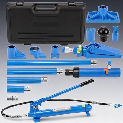 Garvee 4, 10 or 12 Ton Hydraulic Porta Power Kit with Storage Case