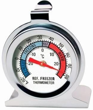 Tirolix Termometro Frigo a Orologio