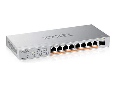 ZyXEL XMG-100 Series XMG-108HP - Switch - nicht verwaltet - unmanaged - 8 x 100/1000/2.5G (PoE++) (XMG-108HP-EU0101F)