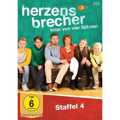 Herzensbrecher - Vater von vier Söhnen - Staffel 4 [3 DVDs], DVD