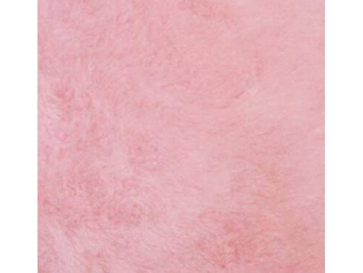 HEITMANN Lammfell Sitzkissen Sitzauflage rund 45 cm Stuhl Kissen warm (rosa)