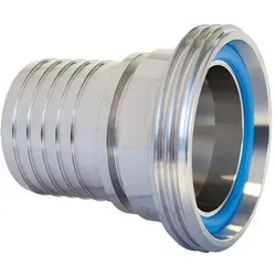 Teguma, Rohrverbindungstechnik, Milchrohrverschraubung Typ VMS VA (1.4404) Nenn-Gr.78x1/6 Zoll (Rohrverschraubung)