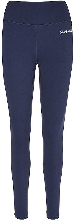 SPORTY & RICH Leggings SIGNATURE dunkelblau   XS XS