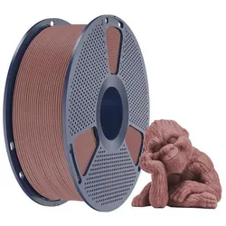 Sunlu Sunlu-Holzfilament (Kirsche) (PLA, 1.75 mm, 1000 g), 3D Filament, Braun