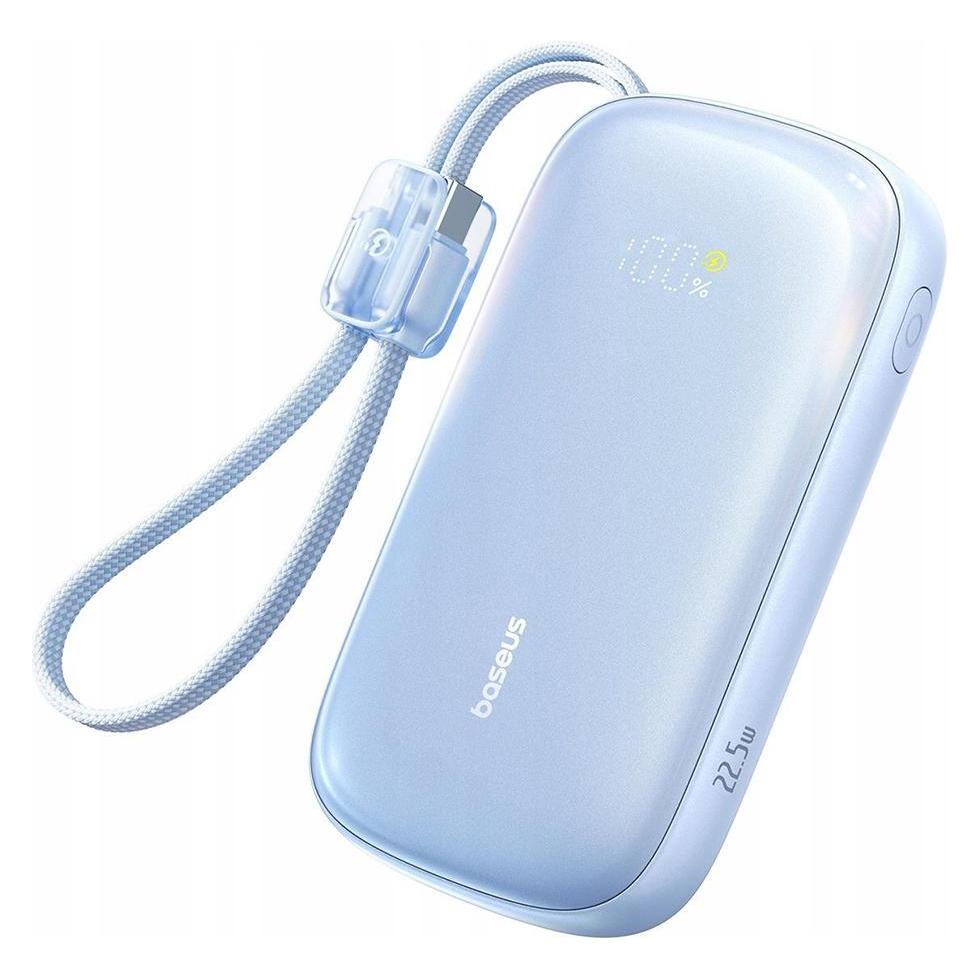 Baseus Powerbank EnerFill FC21 QPow 3 Ultra, 10000mAh, 22.5W, QC + PD, Blue (10000 mAh, 22.50 W) (61310188)