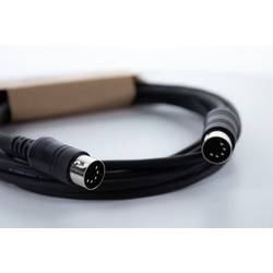 Cordial MIDI Verbindungskabel [1x MIDI-Male - 1x MIDI-Male] 1 m Schwarz 14894