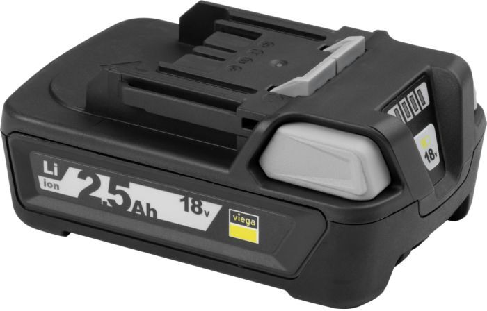 Viega Akku Lithium-Ionen 790912 2,5 Ah, 18 V