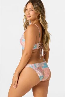 O'Neill s Cabella Kee Beach Full Bikini Bottoms, Size Medium, Elastane/Polyamide