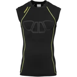 uhlsport Bionikframe Torwart Tanktop schwarz/fluo gelb L