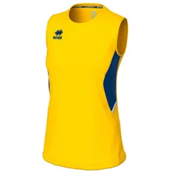 Errea, Mädchen, Sportshirt, Singlet Carry Jr (122), Gelb