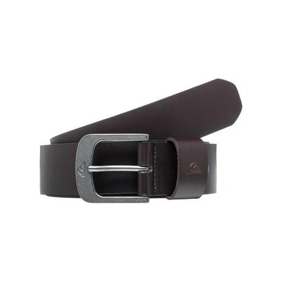Synthetikgürtel QUIKSILVER "The Everydaily", Herren, Gr. 108cm, braun (chocolate), Leder, Gürtel