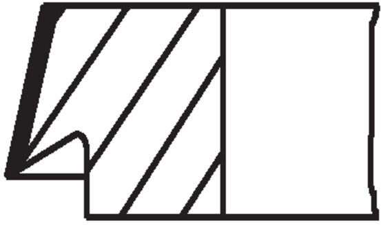 Mahle Kolbenringsatz 60777n0 Für Toyota