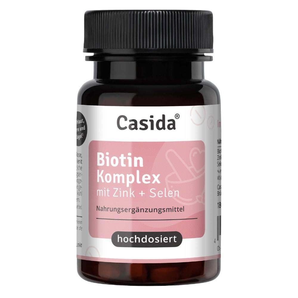 Biotin Komplex 10 mg hochdosiert+Zink+Selen Tabl. 180 St Tabletten