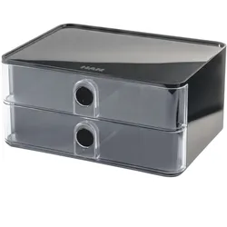 HAN 1120-193D SMART-BOX ALLISON - dark grey-clear