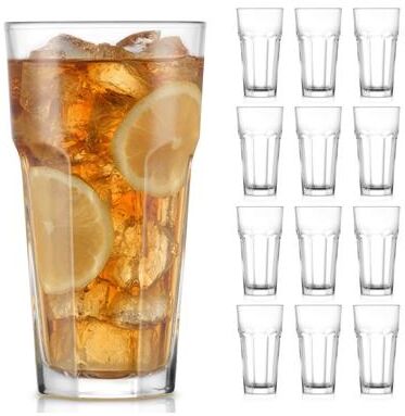 Libbey Gibraltar DuraTuff Iced Tea Glasses, 22-Ounce, Set of 12 - Set of 12