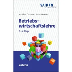 Vahlen, Messlehre, Betriebswirtschaftslehre