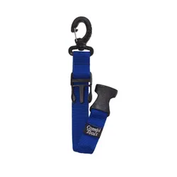 M&M Flossenbandhalter einfach mit Karabiner - Gelb