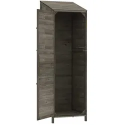 vidaXL, Gartenhaus + Gartenschrank, Lameletta