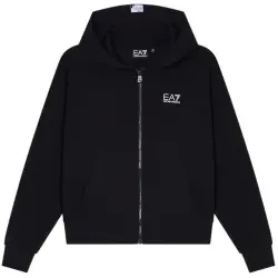 EA7 für Mädchen. 7G000220_AF12501 Ventus7 Sweatshirt schwarz (14Años= 164cm), Lässig, Polyester, Kinderbekleidung