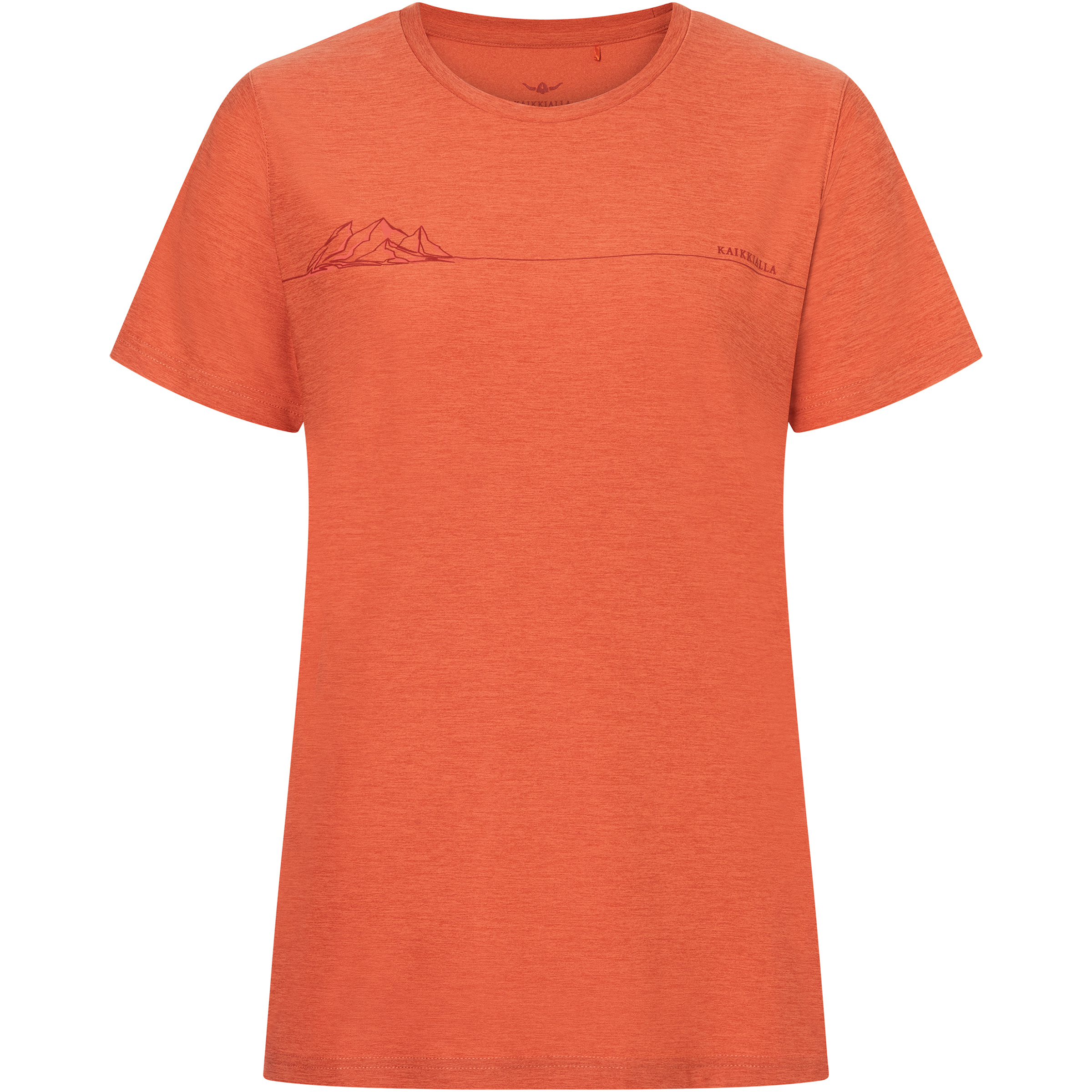 Bergzeit Basics Kaikkialla Kajoo Damen T-Shirts orange Größe L Camping Kühlend