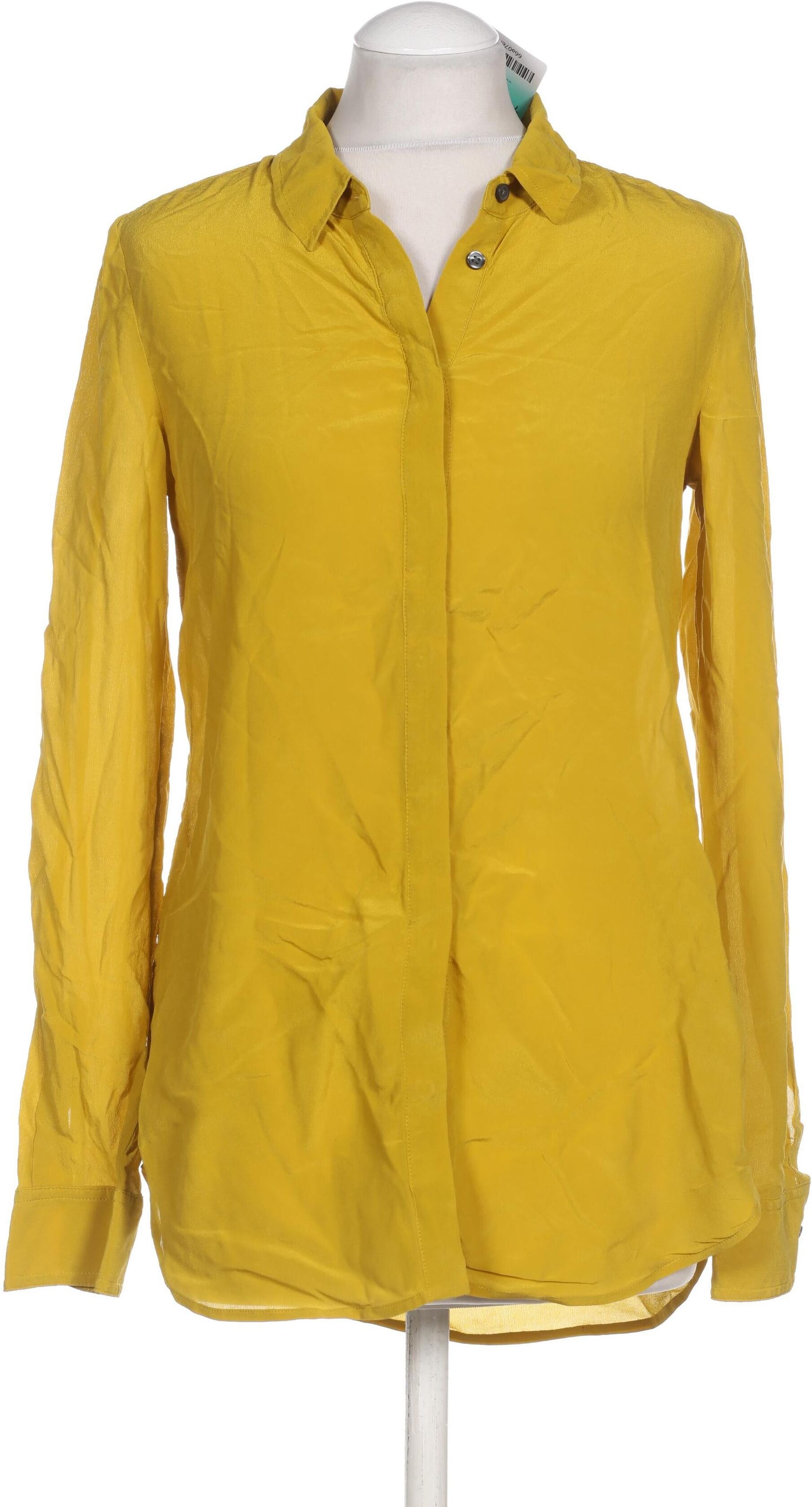 Boden Damen Bluse, Gelb, Gr. EU 34, Seide - Second Hand