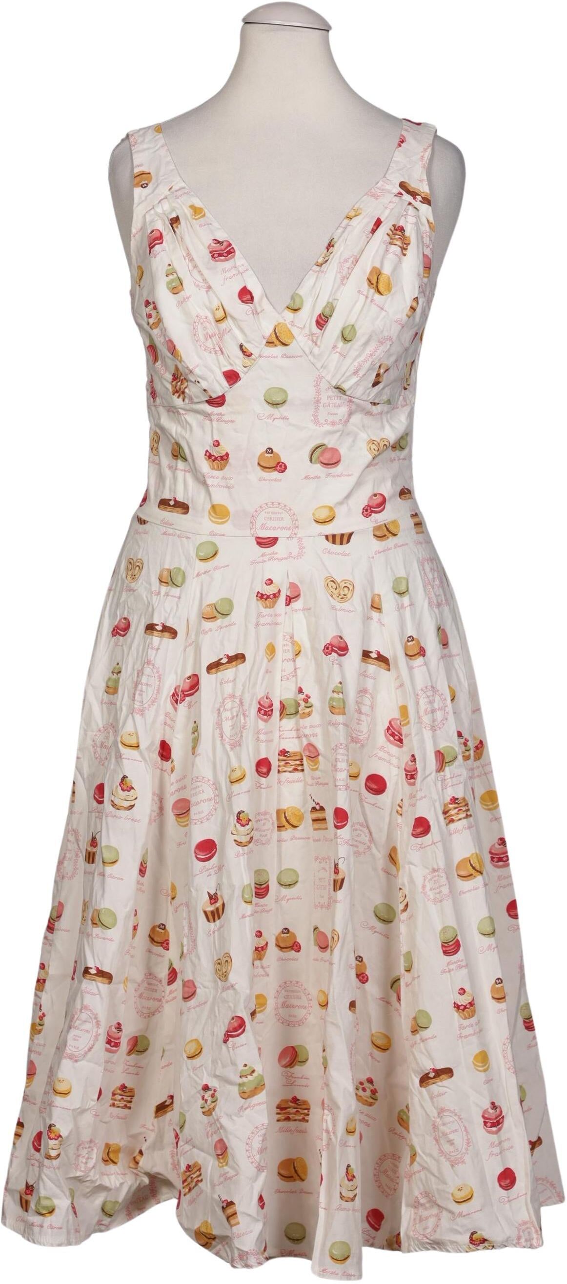 Miss Candyfloss Damen Kleid, Mehrfarbig, Gr. S, Baumwolle - Second Hand