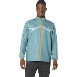 ASICS Herren Jacke LITE-SHOW JACKET, Größe XL in Grau Grau