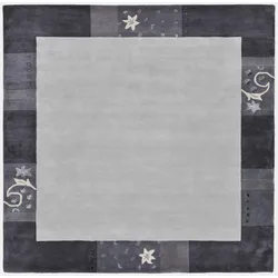 HANDTUFTTEPPICH Royal Ganges 200x200 cm