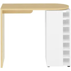 TemaHome »Roll« Bartisch Weiß 110x99x50 cm