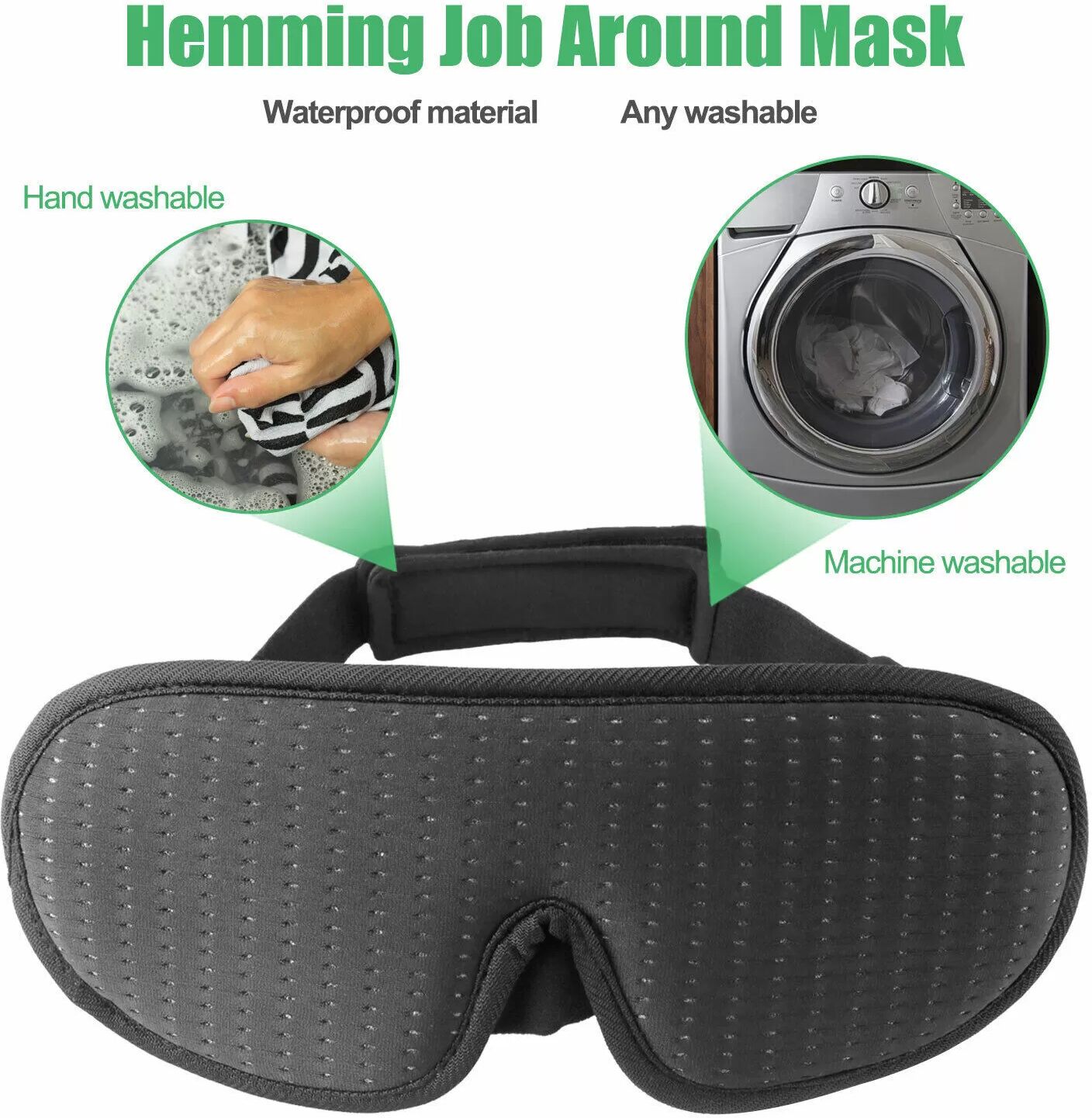 INF 3D-Schlafmaske Augenmaske