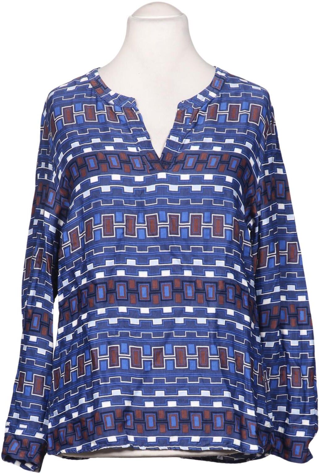 Olsen Damen Bluse, Mehrfarbig, Gr. M, kein / Etikett - Second Hand