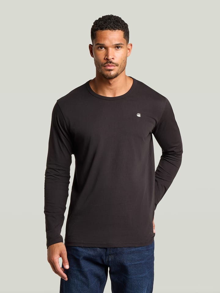 G-Star Longsleeve in Schwarz - S