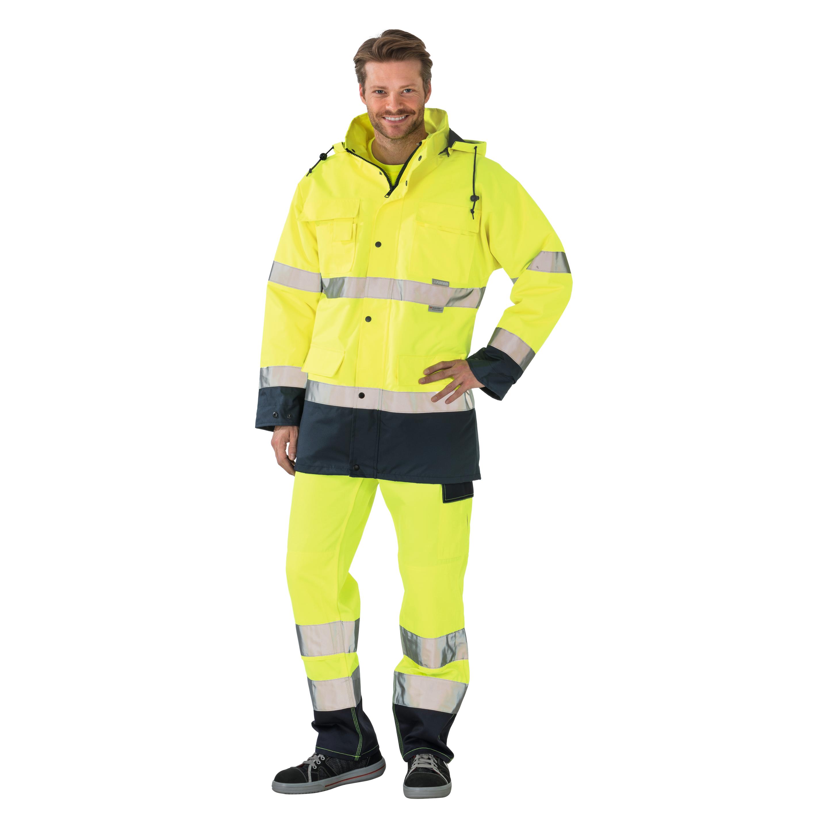 Planam Warnschutzparka Grösse XL gelb/marine (XL) (2057056)