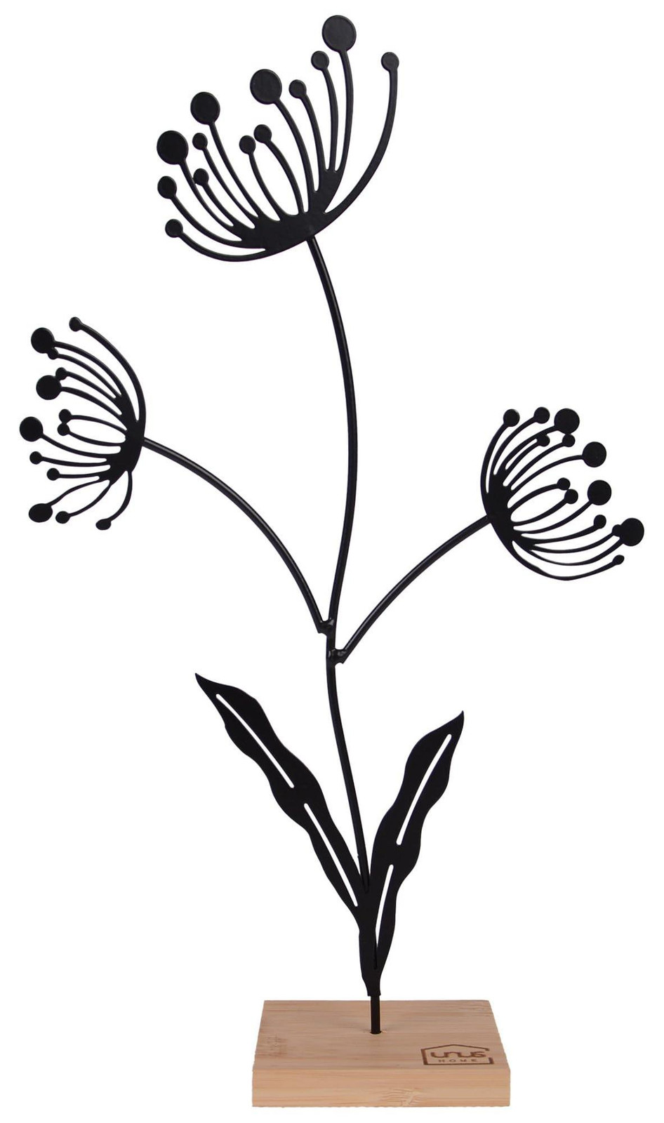 Moderne Metalen Bloemsilhouet Decoratie voor Thuis en Tuin