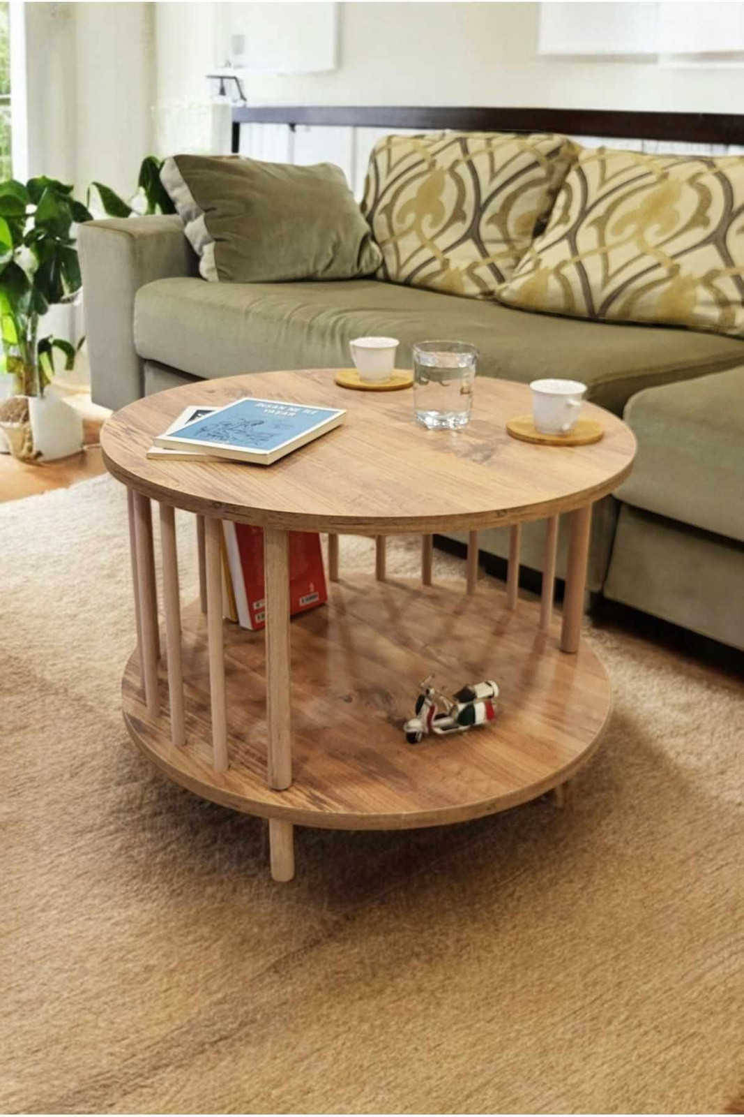 Skye Decor Nesttafel 3-delig - Saffier eikenhout