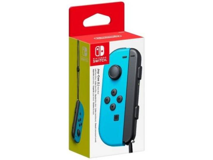 Nintendo - Manette Joy-Con Gauche Bleu Néon
