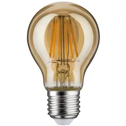 Paulmann 28522 1879 Filament 230V LED Birne E27 470lm 6W 1700K dimmbar Gold