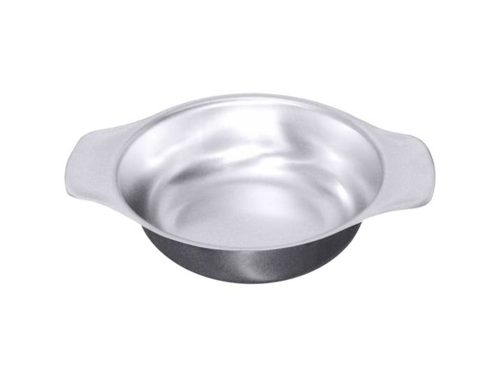 Schälchen Contacto Bander silber Edelstahl D 14 cm 1 Stk