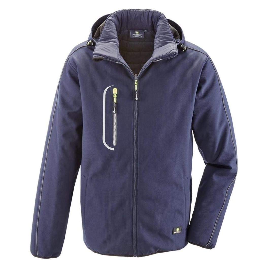 BIG Arbeitsschutz Winter-Softshelljacke KNOXVILL navy,Gr.M (M) (228247)