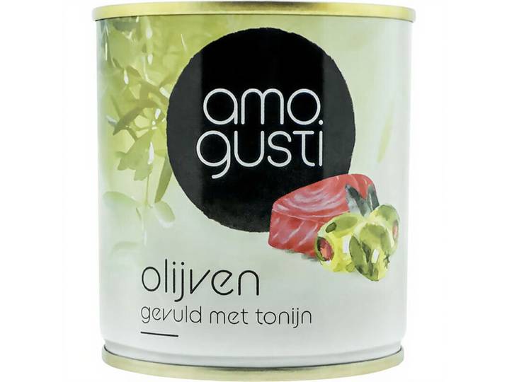 Amogusti Tonijn met olijven - 200 g