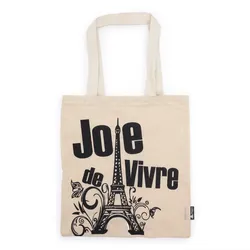 Nomad Sari Iconic Basic Tote Bag - Joie de Vivre - Natural 4oz