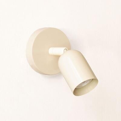 Friendly Fresh Finds Nordic Macaron Wall Sconce Minimalist Bedside Wall Lamp For Bedroom Decor white