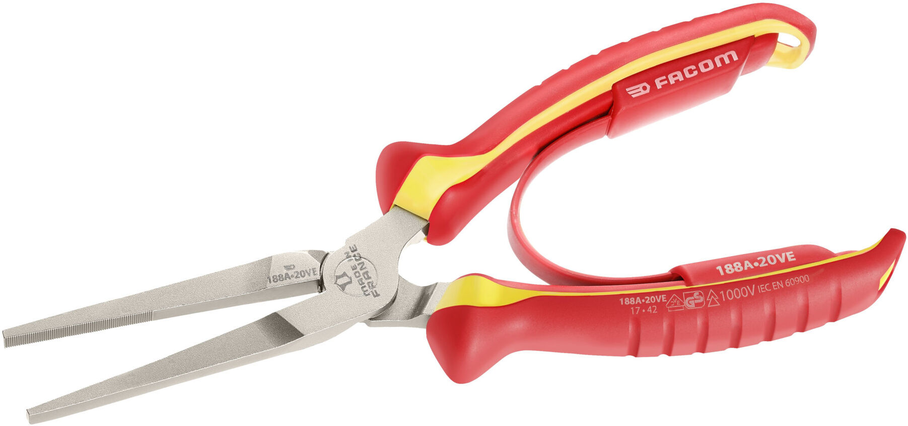 Facom Zange 1000V Flach 200mm (188A.20VE)