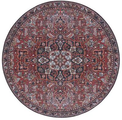 SAFAVIEH Tucson Machine Washable Slip Resistant Zvezda Oriental Rug