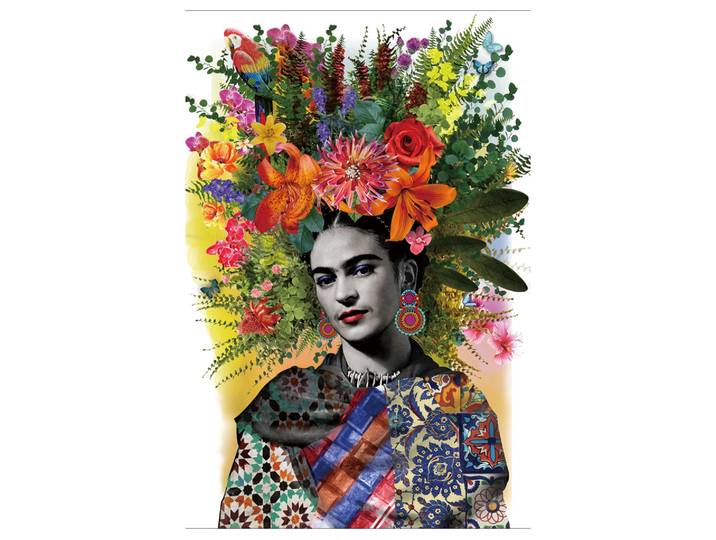 Glasbild Mexico Flowers image LAND