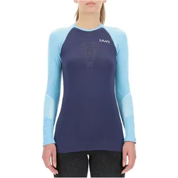 UYN Marathon Funktionsshirt Damen peacot/black/river blue XS