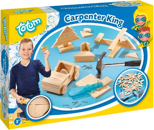 Vedes Totum Carpenter King - Holz und Hammer Set 25042