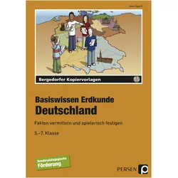 Basiswissen Erdkunde: Deutschland, Schulbücher von Jens Eggert